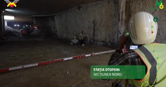 VIDEO Metroul de Otopeni: Lucrările la secțiunea sudică 1 Mai – Tokyo au ajuns în iulie la 72%