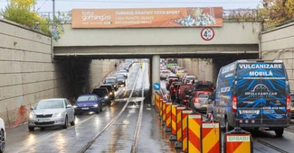 PMB anunță că a finalizat lucrările la liniile de tramvai din zona Podului Constanța și că se circulă normal pe ambele direcții