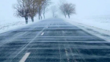 Toate autostrăzile din România au fost închise din cauza viscolului. Care sunt rutele ocolitoare