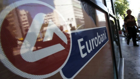 Eurobank a înregistrat în primul trimestru un profit net de 4,3 milioane de euro în România