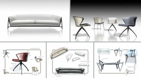 Mercedes-Benz face acum şi mobilă. GALERIE FOTO