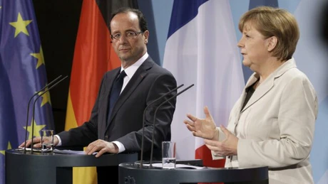 Summitul UE, o ocazie pentru detensionarea relaţiei dintre Merkel şi Hollande
