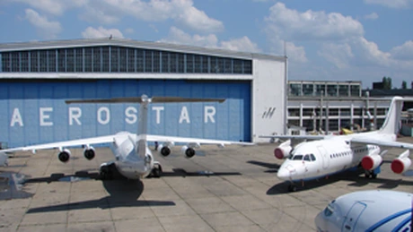 Acţiunile Aerostar Bacău au crescut cu 15%.  Preţul ţintă este de 1,277 lei pe acţiune