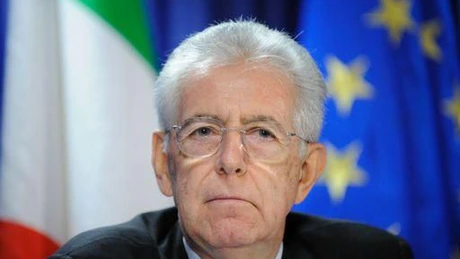 Mario Monti i-a comunicat preşedintelui Giorgio Napolitano intenţia de a demisiona