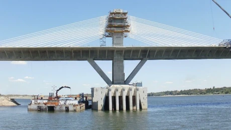 Podul Calafat-Vidin va fi deschis în primăvara anului viitor