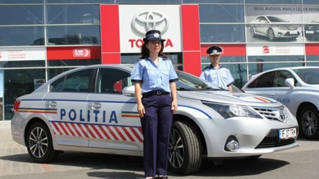 Poliţia Transporturi primeşte o Toyota Avensis