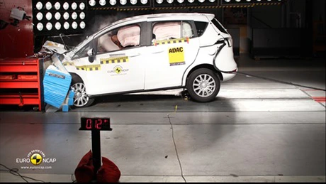 VIDEO Prima maşină românească de 5 STELE la crash-test EuroNCAP
