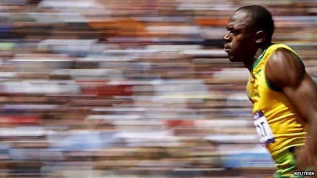 Usain Bolt, campion olimpic la 100 m