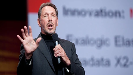 Şeful Oracle a avut în anul fiscal 2012 un salariu de 1 dolar şi beneficii de 96 milioane dolari