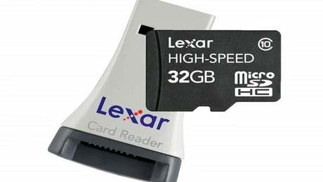 Lexar introduce cardurile MicroSD cu viteze de până la 45 Mb/s