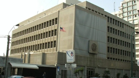 Focuri de armă la Ambasada SUA din Tel Aviv