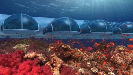 Cum arată hotelul de lux subacvatic unde o săptămână de cazare costa 18.500 de euro - FOTO, VIDEO