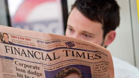 Bloomberg: Grupul Pearson plănuieşte să vândă publicaţia Financial Times