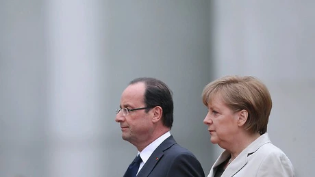 Întâlnire Hollande-Merkel înaintea summitului UE