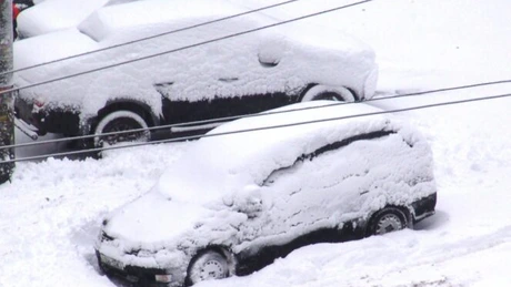 Cod portocaliu de ninsori în Franţa: Pene de curent şi vehicule blocate în nămeţi în vestul ţării