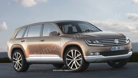 Volkswagen va arăta un nou SUV, luna viitoare