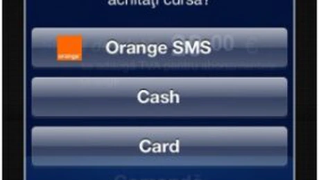Orange introduce plata călătoriei cu taxi prin SMS