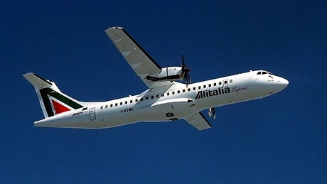 Alitalia a anulat zborurile cu avioane Carpatair până se lămuresc cauzele accidentului