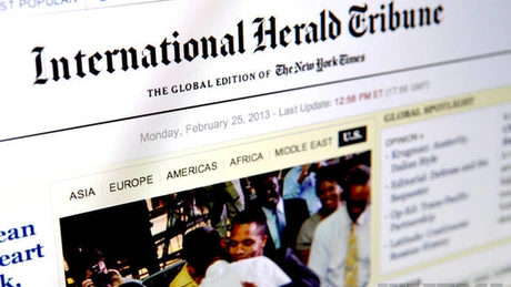 International Herald Tribune va fi redenumit International New York Times
