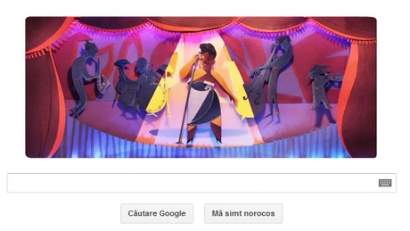 Google o sărbătoreşte pe Ella Fitzgerald