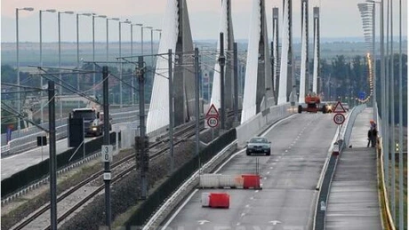 Trenurile de călători vor circula pe podul Calafat-Vidin din 10 mai