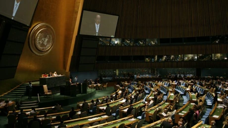 România a fost aleasă în postul de vicepreşedinte al Adunării Generale ONU pentru sesiunea 68