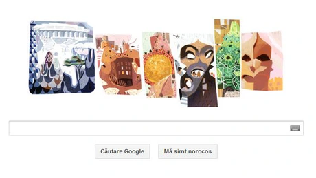 Google sărbătoreşte 161 de ani de la naşterea marelui arhitect Antoni Gaudi VIDEO