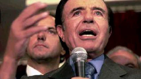 Argentina: Opt ani închisoare împotriva fostului preşedinte Menem pentru trafic de arme