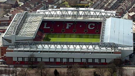 Celebrul stadion Anfield al echipei Liverpool va fi renovat cu 178,5 mil. euro
