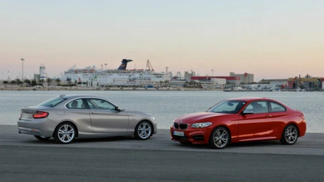 Primele imagini cu noul BMW Seria 2 COUPE - GALERIE FOTO VIDEO