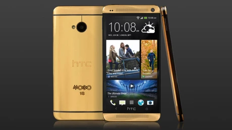 HTC One făcut din aur - ediţie limitată la 4.400 de dolari