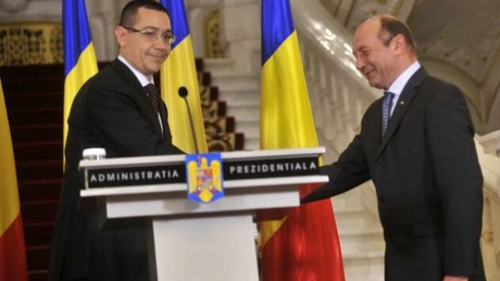 Băsescu îi cere lui Ponta OU pentru Codul penal. Ponta îi cere să îşi asume răspunderea
