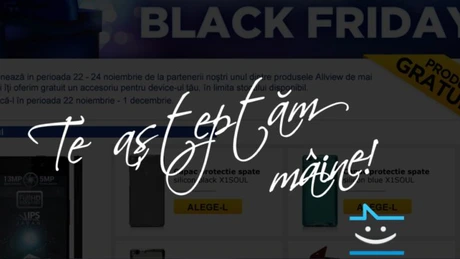 BLACK FRIDAY 2013. Allview dă accesorii gratuite pentru device-urile achiziţionate