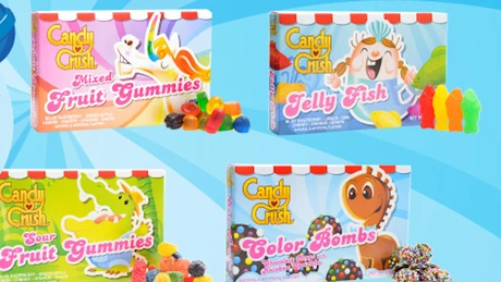 Au apărut bomboane inspirate din jocul Candy Crush