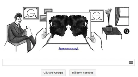 Google îl sărbătoreşte pe psihiatrul şi psihanalistul Hermann Rorschach