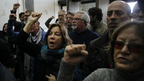 Manifestanţi anti-austeritate au ocupat sediile a patru ministere în Lisabona