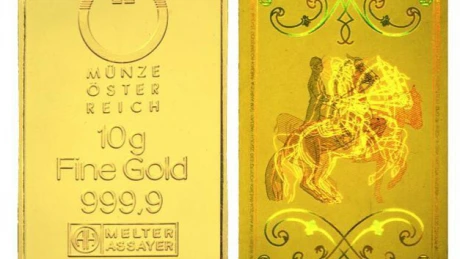 Cea mai mare bancă vinde aur pe loc, la ghişee. Unde sunt depozitele de metal preţios ale BCR