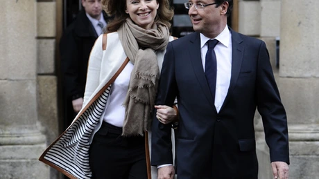 Partenera lui Hollande a ajuns la spital după dezvăluirile despre relaţia ei cu preşedintele Franţei