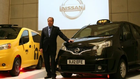 Nissan a prezentat o versiune proprie a emblematicului taxi negru londonez