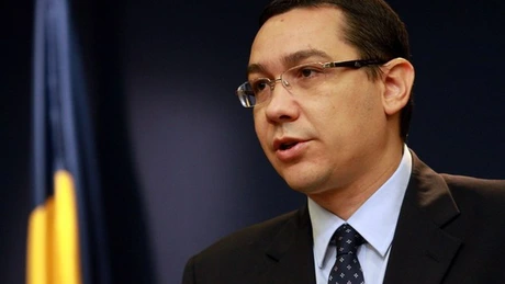 Ponta: Luni depunem la Senat proiectul prin care STS trece la MAI