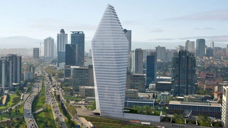 Finansbank, divizia turcă a NBG, a achiziţionat Crystal Tower din Istanbul, pentru 303 milioane de dolari