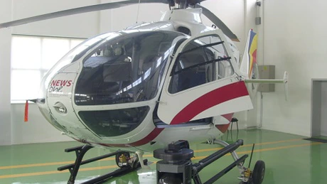 Elicopterul Realitatea TV, scos la vânzare pentru 2 milioane de euro