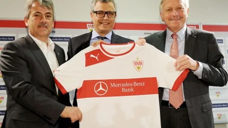 Mercedes-Benz Bank rămâne sponsor pe tricoul lui VfB Stuttgart până în 2017