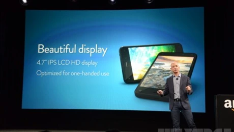 Amazon a lansat primul său smartphone. Ce caracteristici are și cum arată
