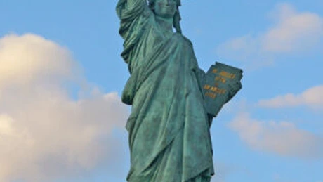 Prahova: Prima copie din România a Statuii Libertăţii, dezvelită la Boldeşti Scăeni