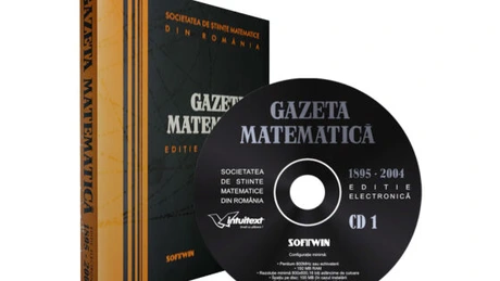 Discount de 62% la colecţia Gazeta Matematică 1895 - 2010. Se vinde azi cu 149 de lei