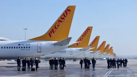 Pegasus, compania aeriană cu cele mai ieftine bilete de avion în medie din Europa