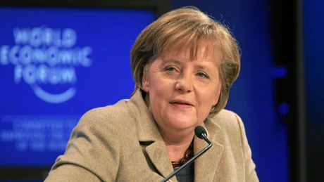 Angela Merkel susţine că principalul scop al vizitei sale în Ucraina este obţinerea unei încetări a focului