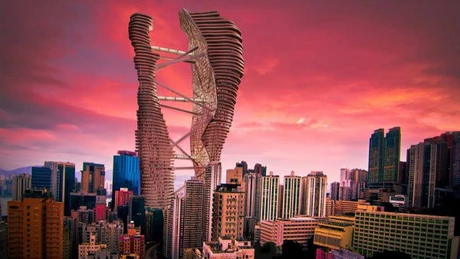 Oraşul zgârie-nori: Cum ar fi să locuieşti şi să lucrezi în aceeaşi clădire cu un reactor nuclear şi mall-uri