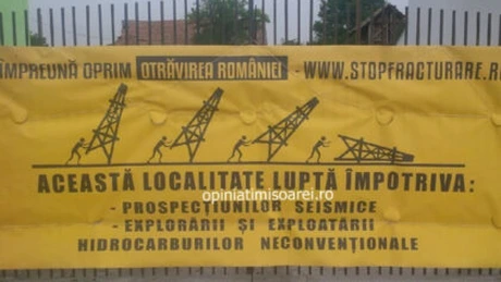 Timiş: Protest împotriva prospecţiunilor la Cenad
